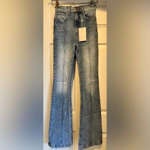 Revice denim Venus Flare Jeans NET, size 27, color Stargirl
